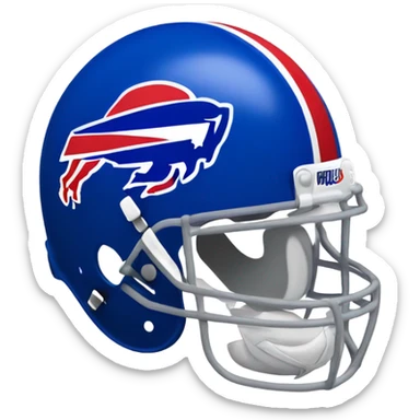 Buffalo bills helmet  sticker
