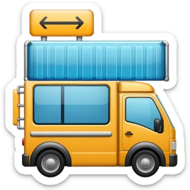 goods delivery point boutique sticker