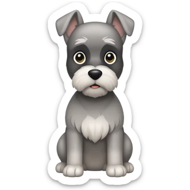 Schnauzer sticker