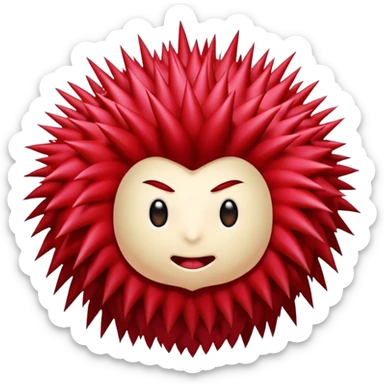 rambutan sticker