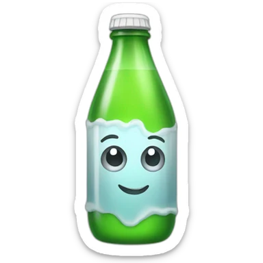 soda bottle sticker