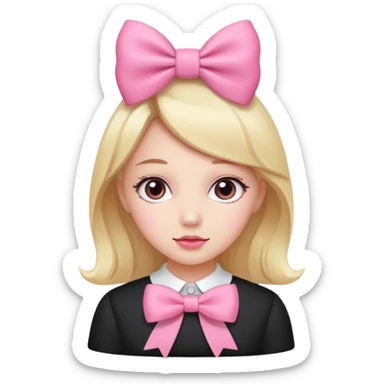 👩🏻🎀 sticker