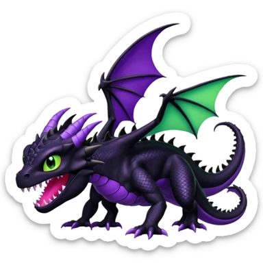 Plankton-Venom-Spyro-Cynder-Toothless-fusion sticker