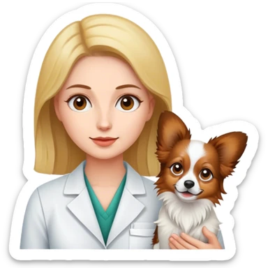 Papillon therapist sticker