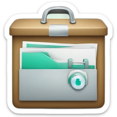 Medical registry site logo sticker