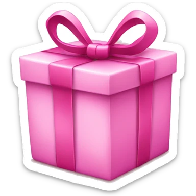 Pink present  sticker