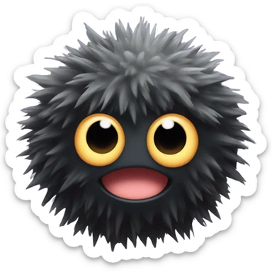 Soot sprite kawaii sticker