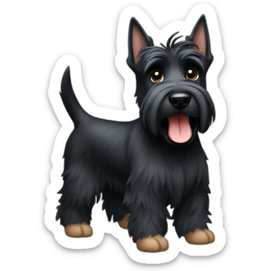 scottish-terrier-dog-walking sticker