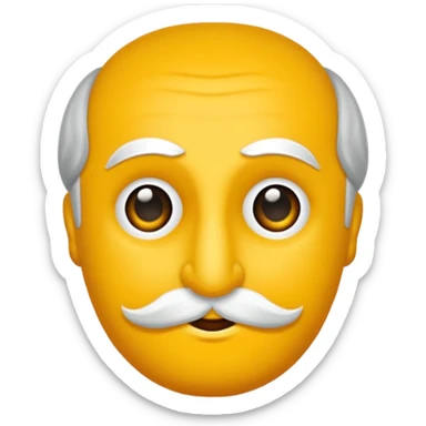 Şapkalı gülen yüz sticker