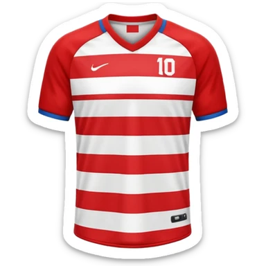 maillot football rayures sticker