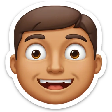 Mewing with jawline sticker