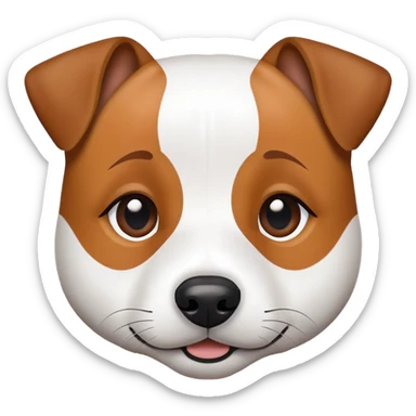 Jack Russell Terrier and Morse sticker