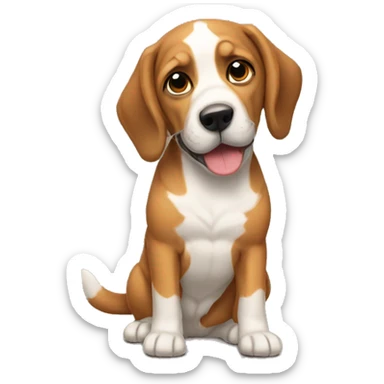 Perros tiernos sticker