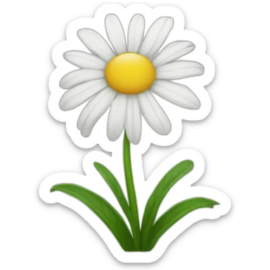 Daisy sticker