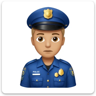 Bag drug fake cop sticker