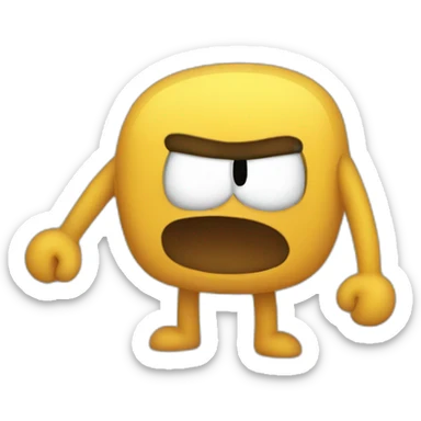 two from battle for bfdi sticker