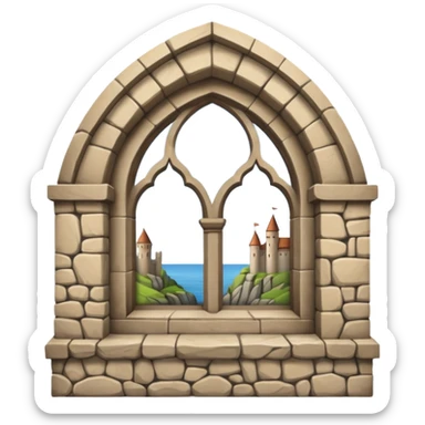 castle window sticker