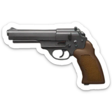 bird with just a normal gun sticker