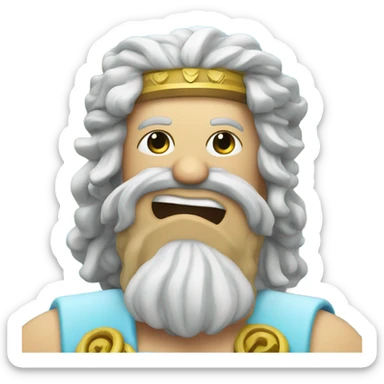 Zeus on a cruise sticker