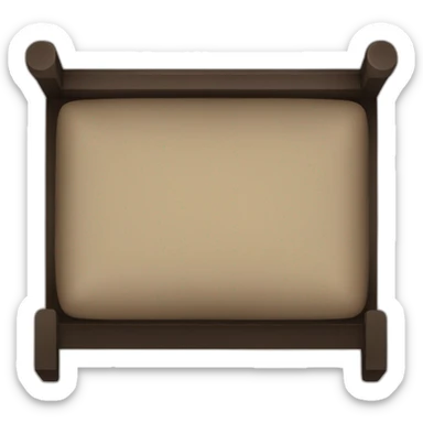 furniture top view sticker