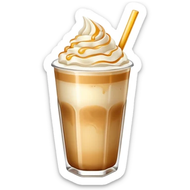 Ice latte honey salt non whip sticker