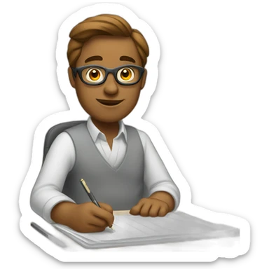 busy essay writer sticker