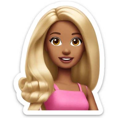 Barbie sticker