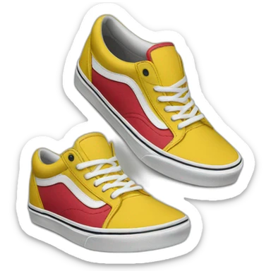 pair of vans sticker