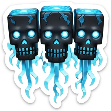 Minecraft Wither sticker