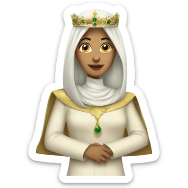 queen of Saudi Arabia  sticker