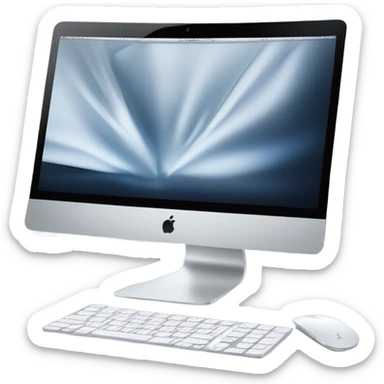 Apple iMac computer  sticker