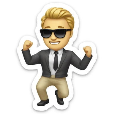 Gangnam style sticker