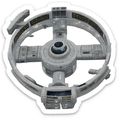 star trek ds9 terok nor sticker