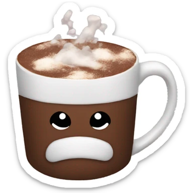 Hot chocolate aesthetic  sticker