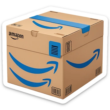 aesthetic Amazon prime box sticker
