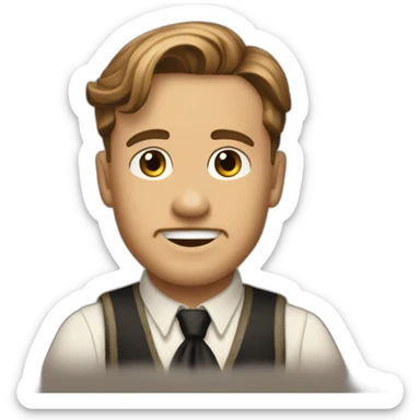 Jack Dawson from the Titanic running sticker