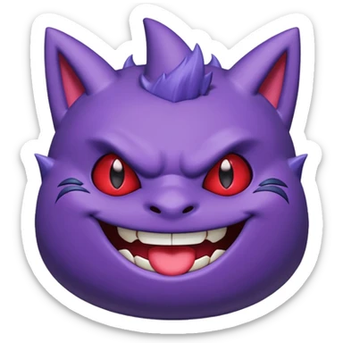 I want a cute Gengar sticker