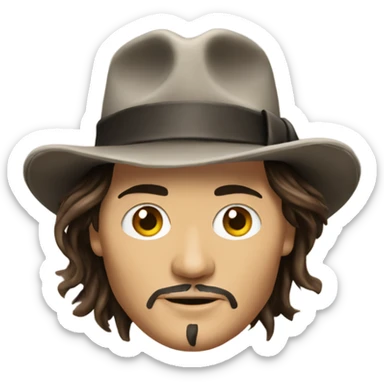Johnny depp sticker