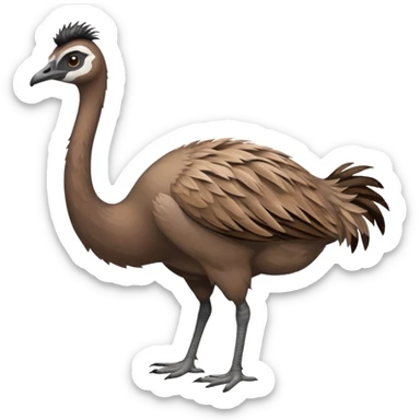 Emu sticker