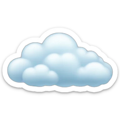 the wealthy cloud sticker