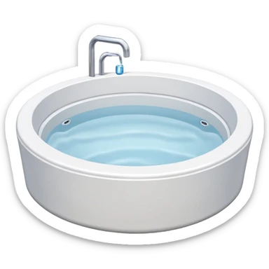 Empty jacuzzi  sticker