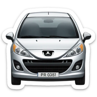 Peugeot 207 sticker