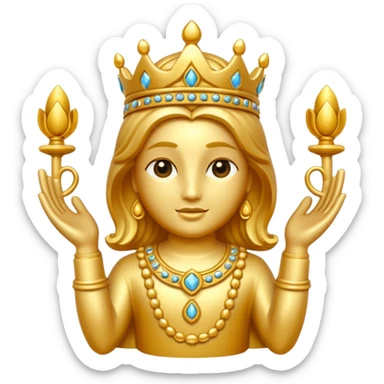 Worship, idol sticker