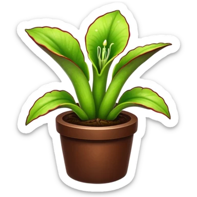  planta carnivora sticker