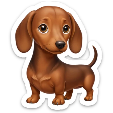 Dachshund sticker