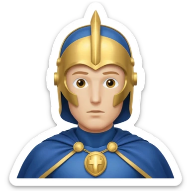 doctor fate with cape and helmet sticker