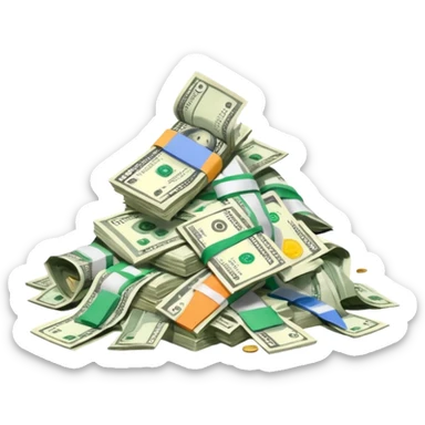 Recibos, cuentas y dinero en un solo sitio sticker