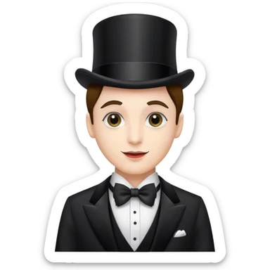 Emcee from cabaret sticker