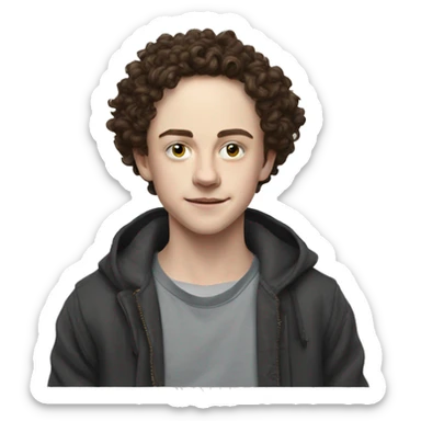 wyatt oleff actor sticker