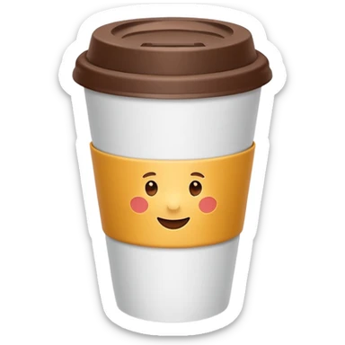 To-Go coffee Cup sticker